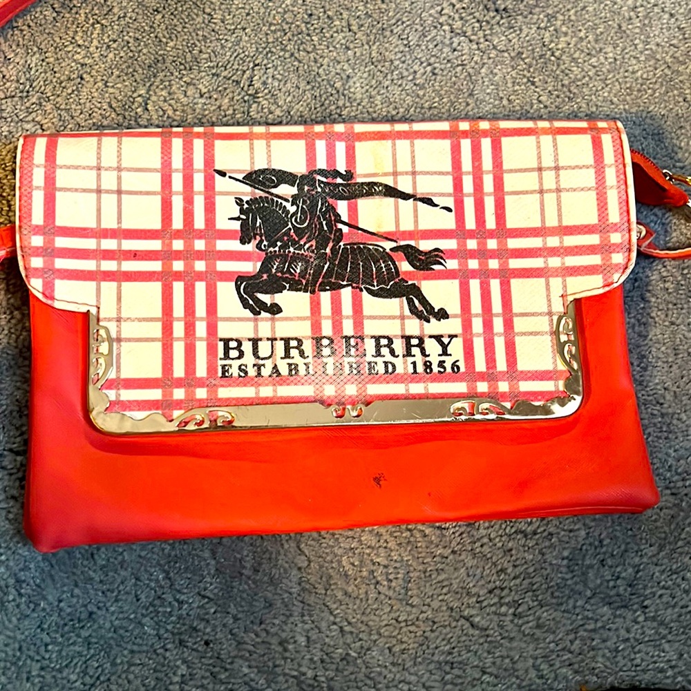 Peach color Burberry